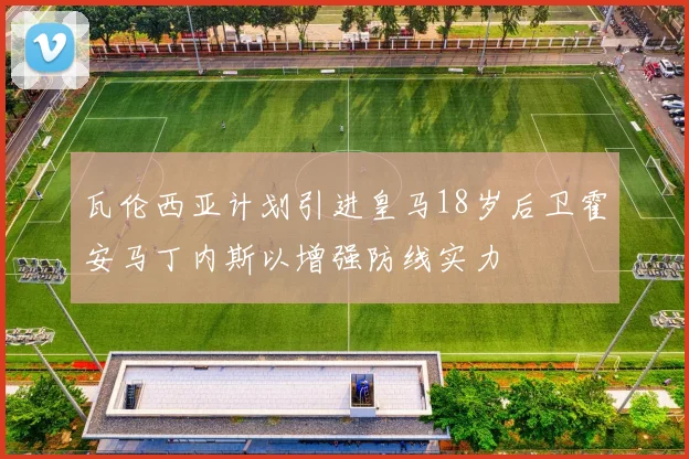 瓦伦西亚计划引进皇马18岁后卫霍安马丁内斯以增强防线实力